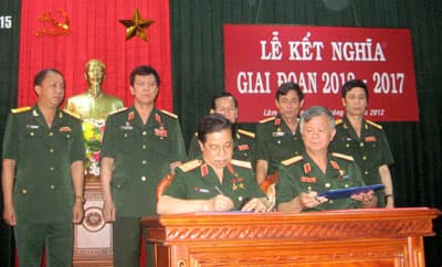 Phối hợp hoạt động, xây dựng đơn vị vững mạnh toàn diện