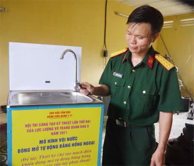 “Cây sáng kiến” ở Bệnh viện Quân y 17