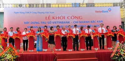 Vietinbank khởi công trụ sở chi nhánh và bàn giao tài trợ tại Bắc Kạn