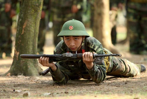 Trên thao trường “Trung đoàn gió”