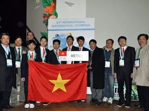 Việt Nam xếp thứ 9 tại Olympic toán quốc tế lần 53