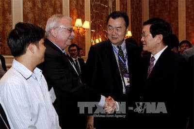 Chủ tịch nước Trương Tấn Sang dự lễ khai mạc kỳ họp lần thứ 3-ABAC 2012