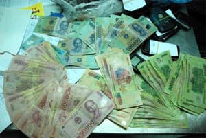 Phú Thọ bắt 13 đối tượng tham gia cá độ bóng đá