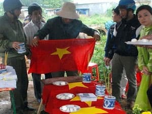Phát hiện 41 bọc đựng hài cốt liệt sĩ ở tỉnh Đồng Nai