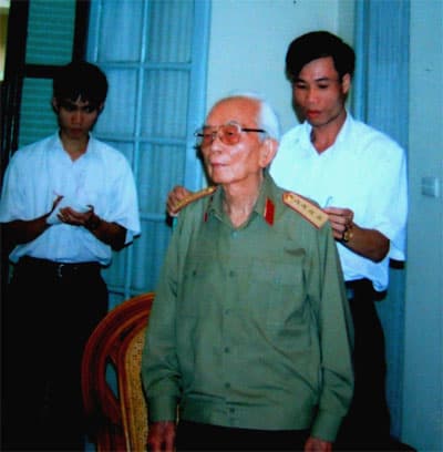 Lần cuối cùng may quân phục cho Đại tướng