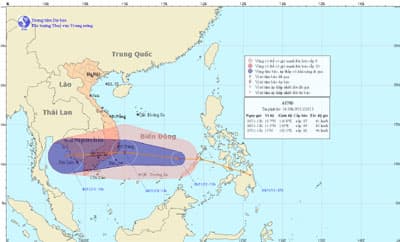 Biển Đông đón hai cơn bão mới
