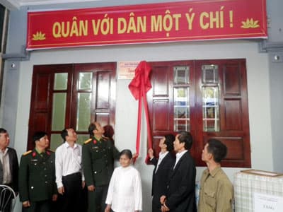 Tổng Công ty Đông Bắc: Khánh thành, bàn giao 5 nhà tình nghĩa cho các gia đình chính sách