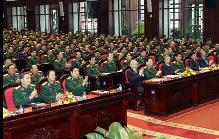 Khai mạc Hội nghị Quân chính toàn quân năm 2013