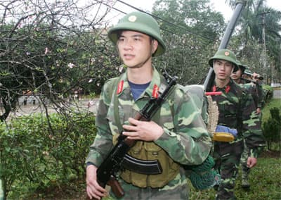 Xuân biên giới bình yên