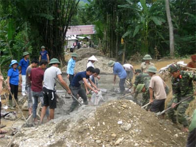 Nhờ sức dân để nuôi quân khỏe!