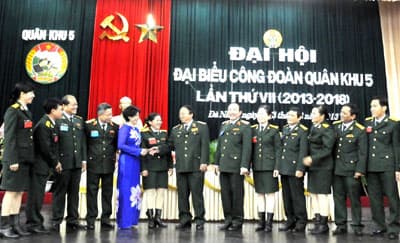 Đại hội Đại biểu Công đoàn Quân khu 5 lần thứ VII (2013 – 2018)
