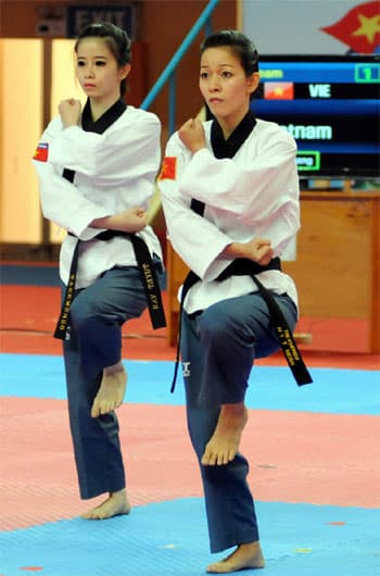 “Cô gái vàng” Teakwondo