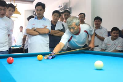 Khai mạc Giải Bi da báo chí khu vực Đồng bằng sông Cửu Long năm 2013