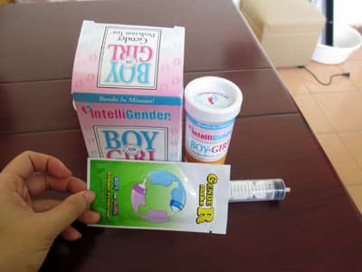 Que thử giới tính thai nhi không rõ nguồn gốc xuất xứ