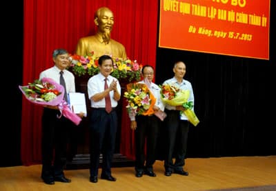 Đà Nẵng công bố Quyết định thành lập Ban Nội chính Thành ủy
