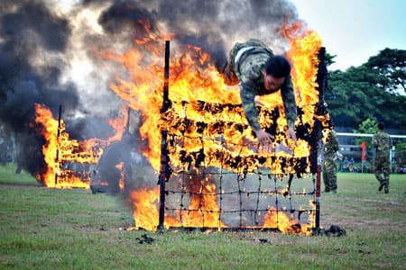Quân khu 9: Khai mạc Đại hội Thể dục, thể thao lần thứ VI