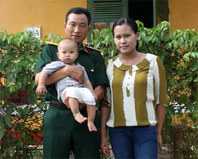 Trực cùng bố
