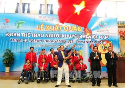 120 VĐV Việt Nam tranh tài tại ASEAN Para Games lần thứ 7