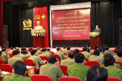 Phòng ngừa, ứng phó với các thách thức, đe dọa an ninh phi truyền thống
