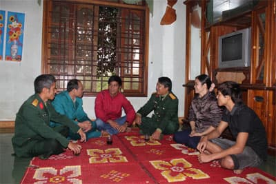 Quê hương "tiếp lửa truyền thống"