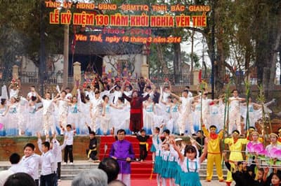 Kỷ niệm 130 năm Khởi nghĩa Yên Thế