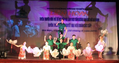 Liên hoan tuyên truyền viên trẻ Binh chủng Tăng thiết giáp năm 2014