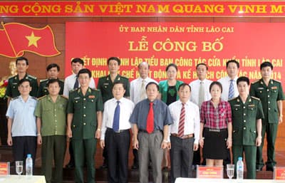 Lào Cai: Thành lập tiểu ban công tác cửa khẩu