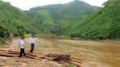 Tình trạng ô nhiễm nước ngòi Lao, huyện Yên Lập (Phú Thọ): Phối hợp chặt, xử lý dứt điểm