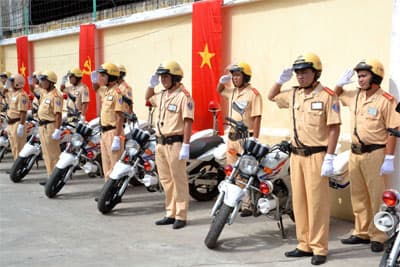 Thành lập 3 trạm Cảnh sát giao thông cửa ô