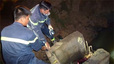 Đã tìm thấy thi thể bé trai bị nước cuốn trôi tại Bình Dương