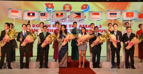 Tuyên dương 13 doanh nhân trẻ ASEAN+3