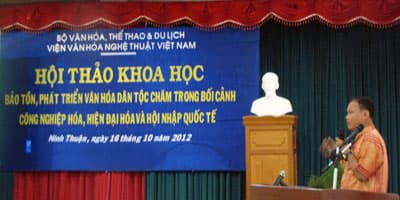 33 tham luận trong hội thảo bảo tồn và phát triển văn hóa dân tộc Chăm