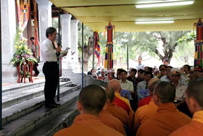 Khánh thành đền thờ Đức Thánh Trần