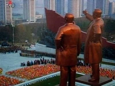 Video khánh thành tượng đồng 2 lãnh tụ Triều Tiên