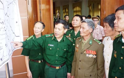 Gặp mặt chiến sĩ Công an nhân dân vũ trang tham gia mặt trận K5
