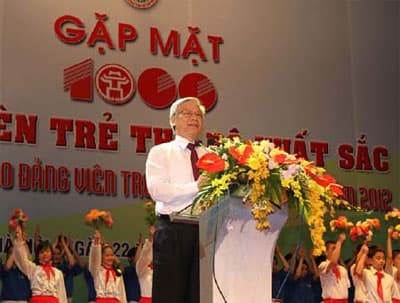 Tổng bí thư Nguyễn Phú Trọng: Mẫu số chung của người đảng viên là "tiên phong, gương mẫu"