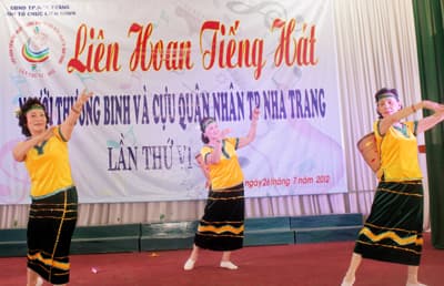Thành phố Nha Trang tổ chức Liên hoan tiếng hát thương binh, cựu quân nhân