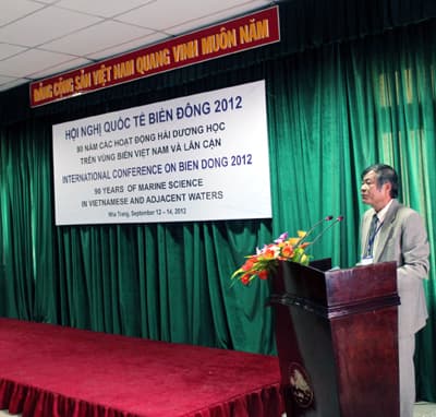 Hơn 150 tham luận khoa học tại Hội nghị quốc tế Biển Đông năm 2012