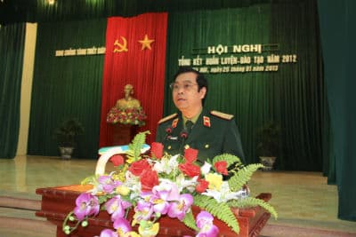 100% cán bộ đủ khả năng huấn luyện theo phân cấp