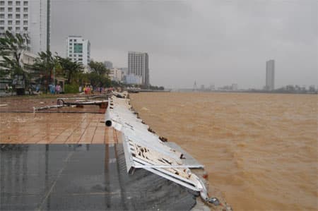 Đà Nẵng sau bão Nari