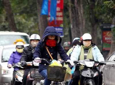 Miền Bắc sẽ đón không khí lạnh tăng cường