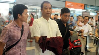 Dẫn giải ông Nguyễn Hữu Khai về Hà Nội để phục vụ công tác điều tra