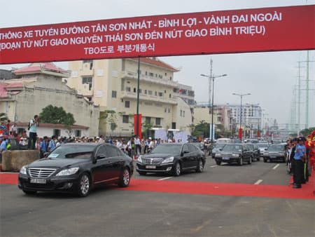Thông xe giai đoạn 1 tuyến Tân Sơn Nhất-Bình Lợi-Vành đai ngoài