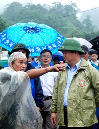 Bản Khoang sau lũ quét