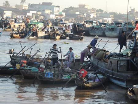 Khánh thành trạm dừng chân chợ nổi đầu tiên ở ĐBSCL