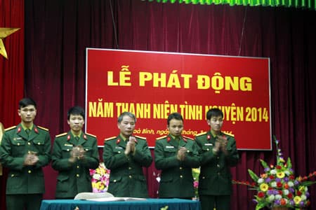 Đoàn cơ sở Kho 802 (Cục Quân khí): Phát động thi đua “Năm thanh niên tình nguyện 2014”