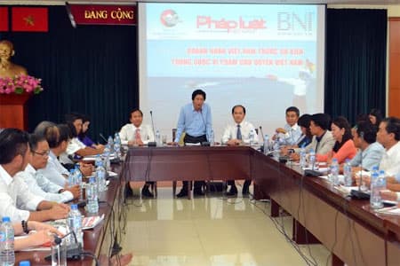 Doanh nhân TP Hồ Chí Minh phản đối hành động vi phạm chủ quyền Việt Nam của Trung Quốc