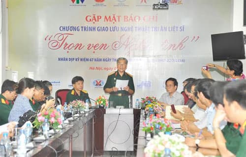 Chương trình giao lưu nghệ thuật tri ân liệt sĩ “Trọn vẹn nghĩa tình”