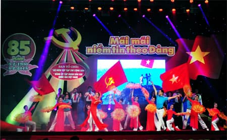 Hoạt động kỷ niệm 85 năm Ngày thành lập Đảng