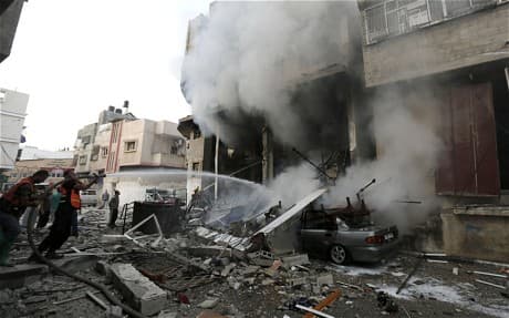 Trường học của LHQ ở Dải Gaza trúng đạn pháo, ít nhất 21 người thiệt mạng